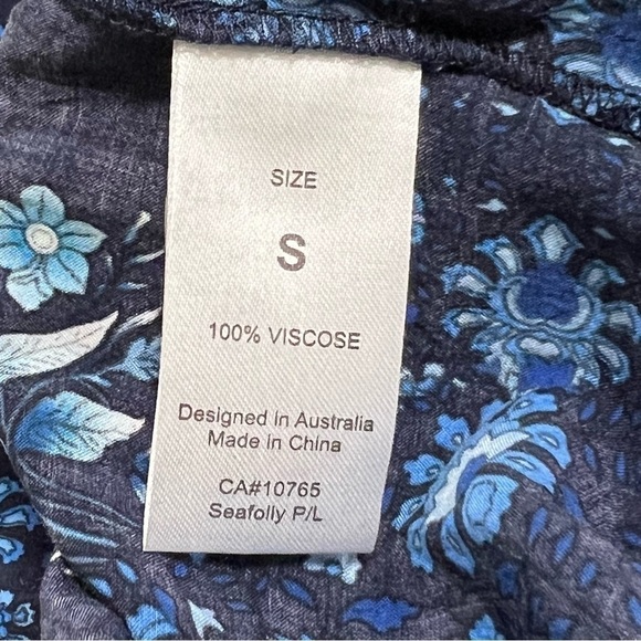 Seafolly Sunflower Floral Halter / Strapless Jumpshort Playsuit - Picture 7 of 10